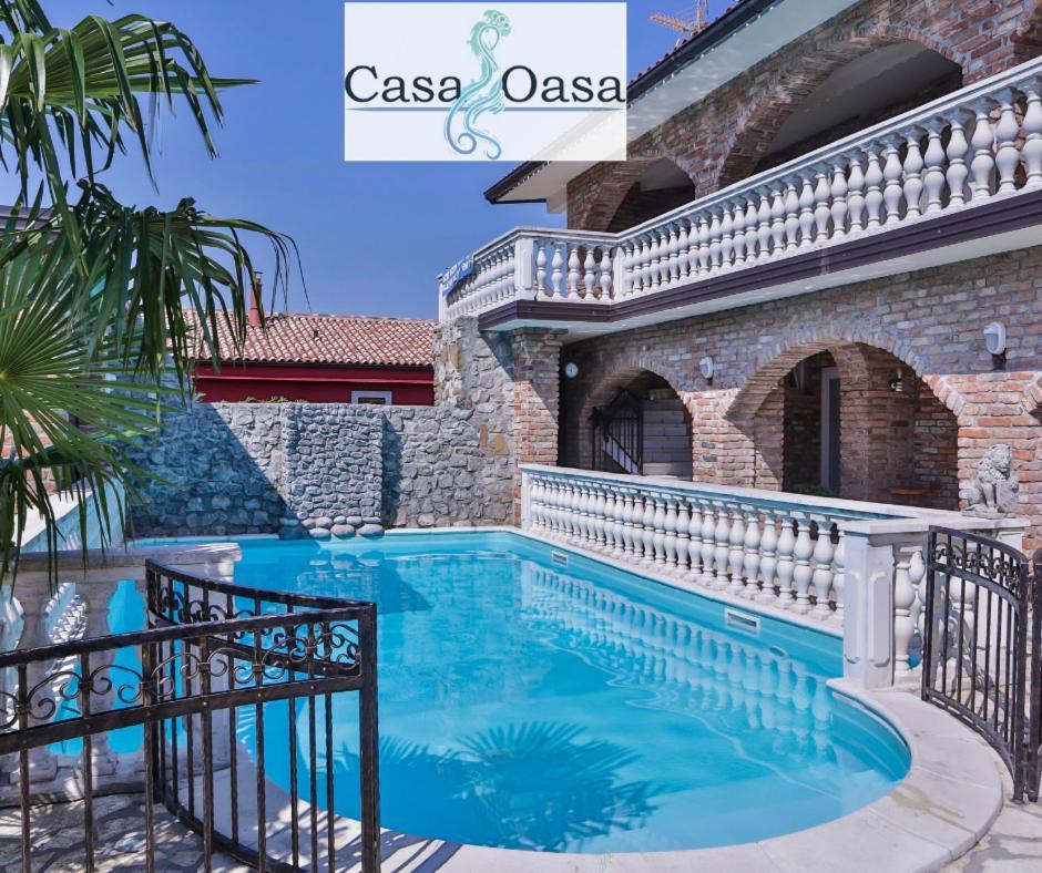 Casa Oasa -Accommodation , Pizzeria & Bar Marezige Exterior photo